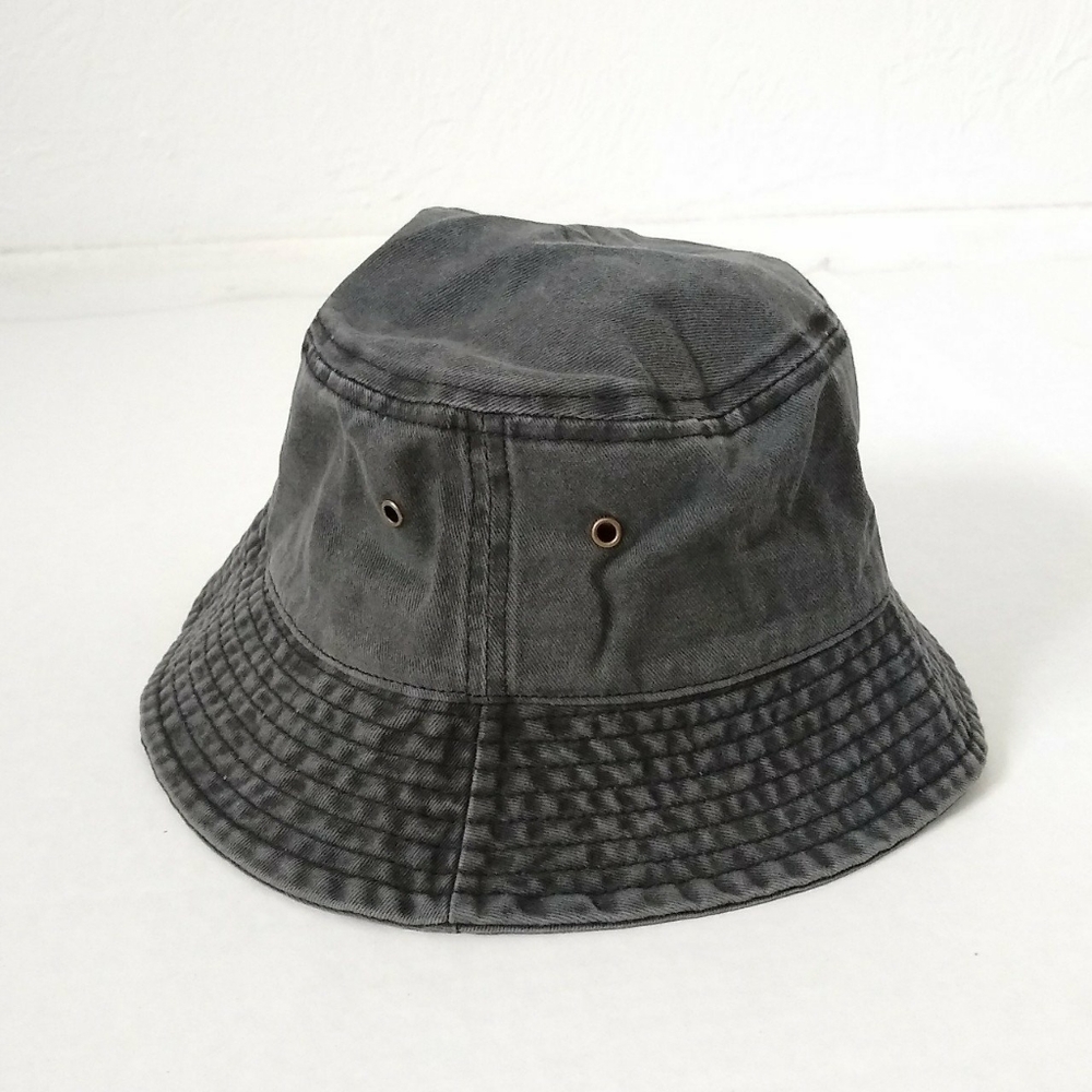 Black Bucket Hat 